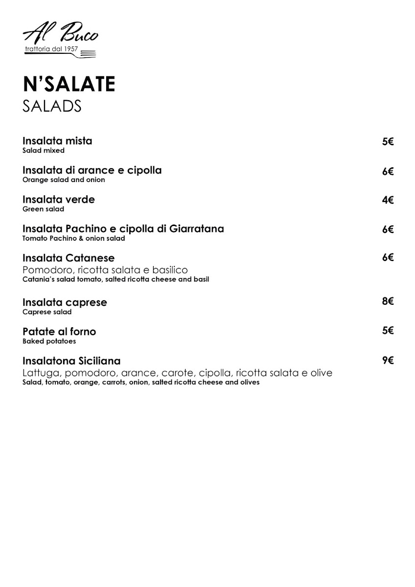 Menu Trattoria Al Buco-10