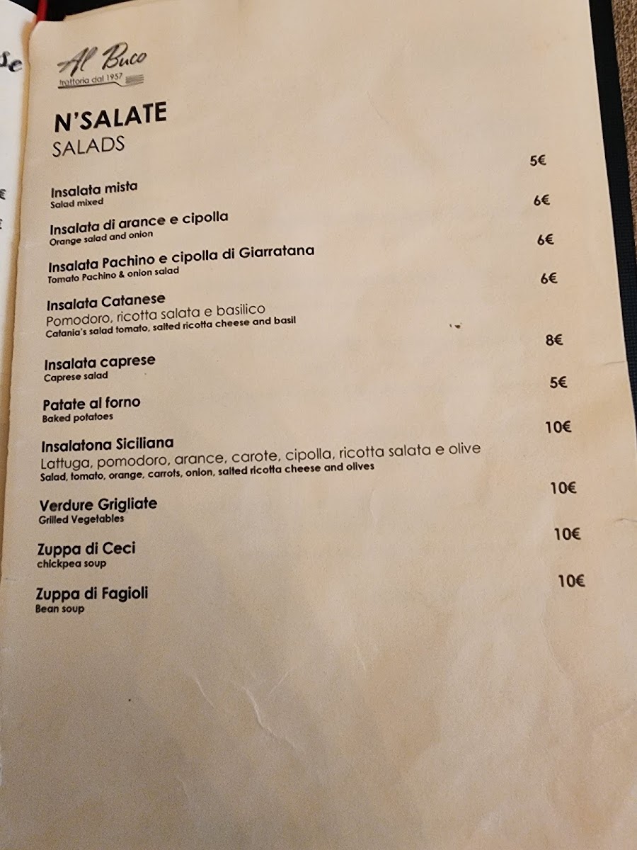 Menu Trattoria Al Buco-3
