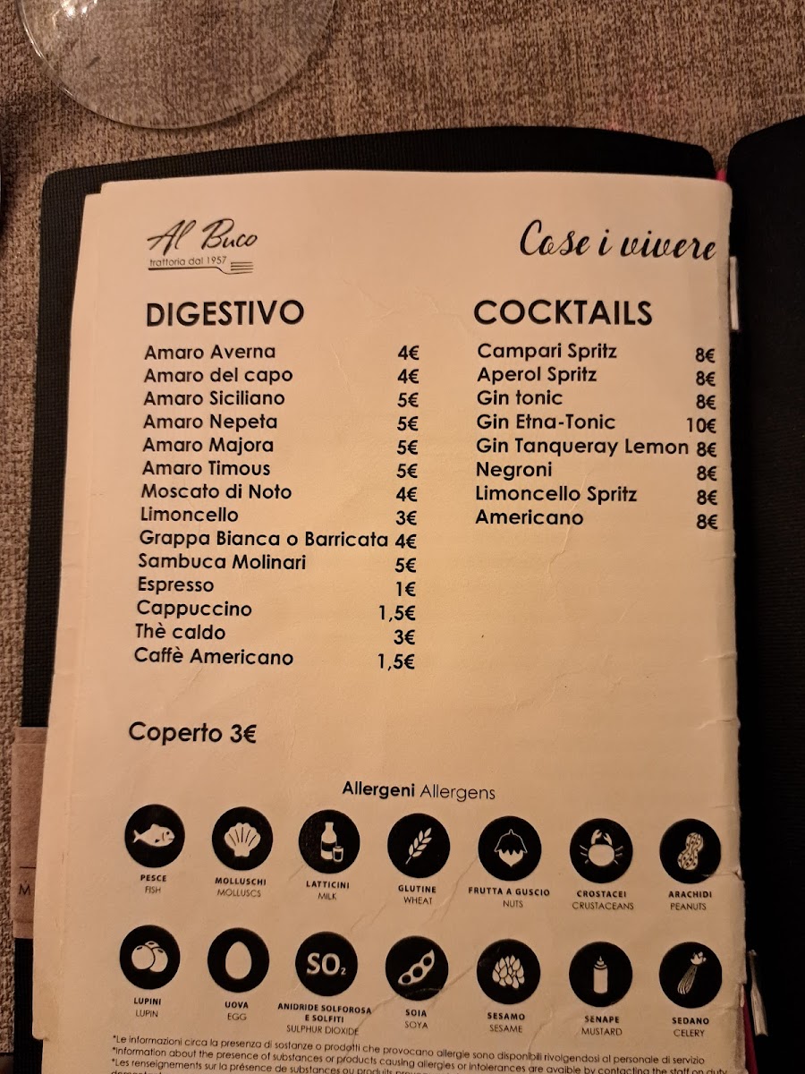 Menu Trattoria Al Buco-7